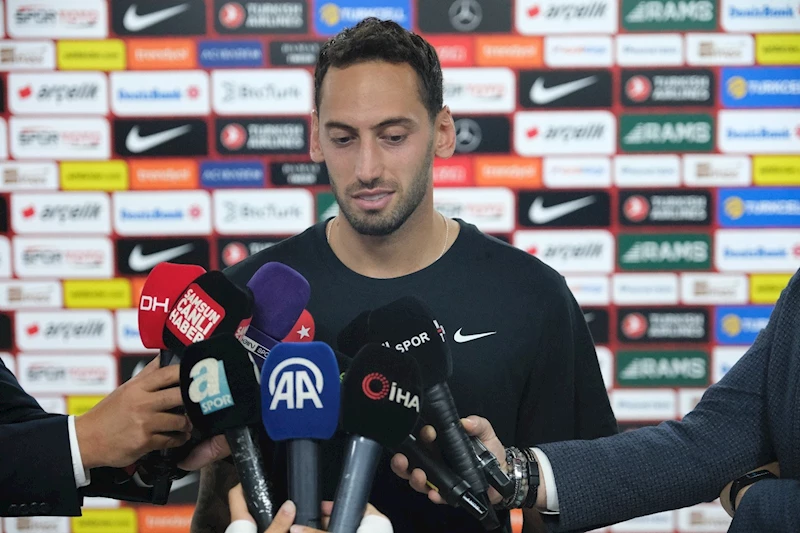 Hakan Çalhanoğlu: Bugün bütün oyunu biz yönlendirdik