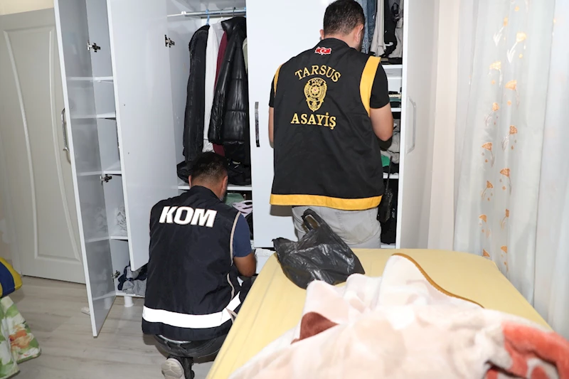 Mersin merkezli 2 ilde kaçakçılık operasyonunda 16 gözaltı