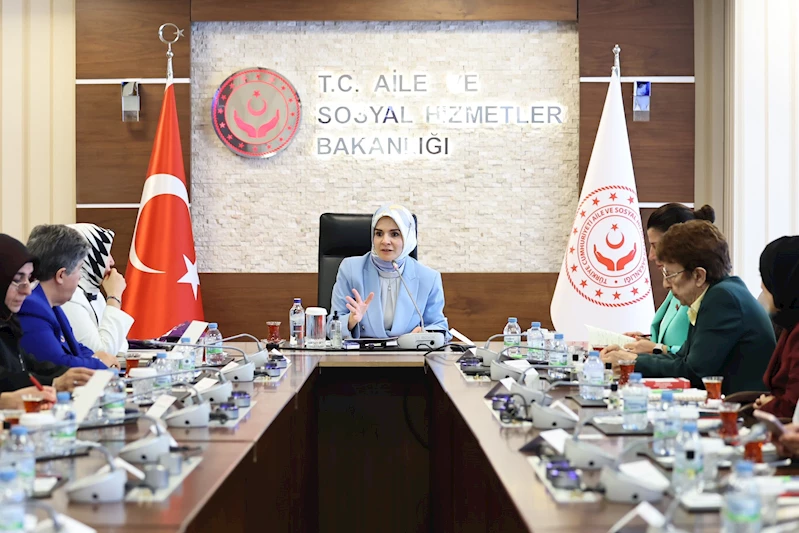 Bakan Göktaş, kadın odaklı çalışmalar yürüten STK temsilcilerini kabul etti