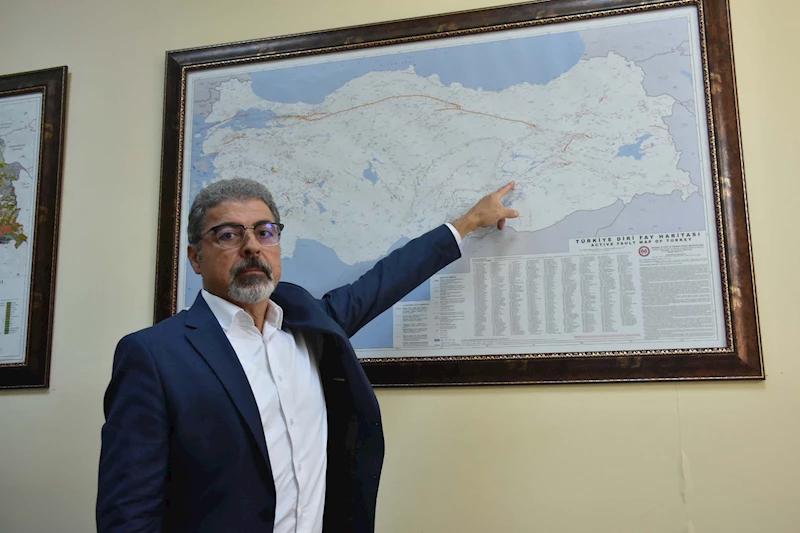   Prof. Dr. Sözbilir: Çok yakın bir gelecekte Kahramanmaraş fayının tekrar bir deprem üretmemesi gerekiyor