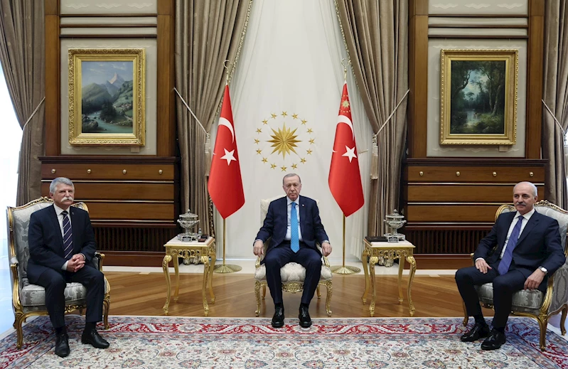 Cumhurbaşkanı Erdoğan, TBMM Başkanı Kurtulmuş