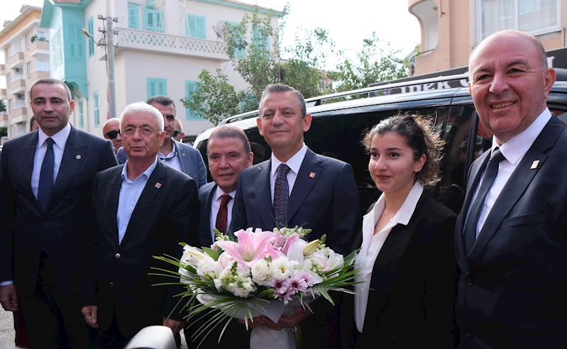 ANTALYA CHP Genel Başkanı Özel, Antalya