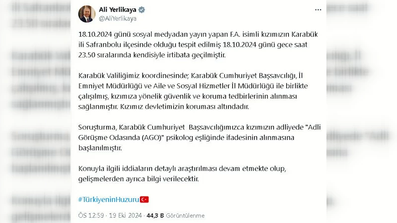 Cinsel istismara uğradığını söyleyen üniversite öğrencisine koruma