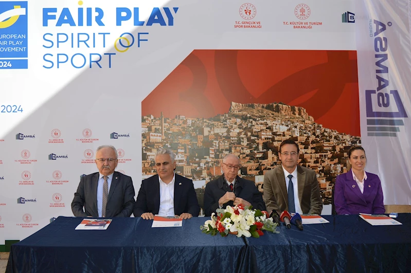 Mardin’de ‘Avrupa Fair-Play Ödülleri’ heyecanı başladı  