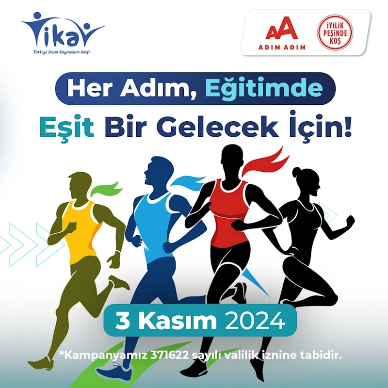 TİKAV, ‘Eğitimde Eşitlik’ mottosu ile 46’ncı İstanbul Maratonu’nda