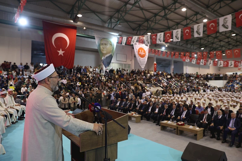 Diyanet İşleri Başkanı Erbaş, Hatay’da hafızlık icazet törenine katıldı