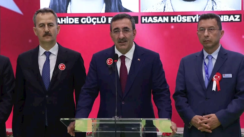 İstanbul-Cumhurbaşkanı Yardımcısı Yılmaz: Savunma sanayimizi hedef alan saldırı muradına eremeyecek/Ek görüntü ile geniş haber