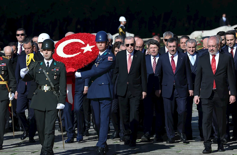 Devlet erkanı Anıtkabir