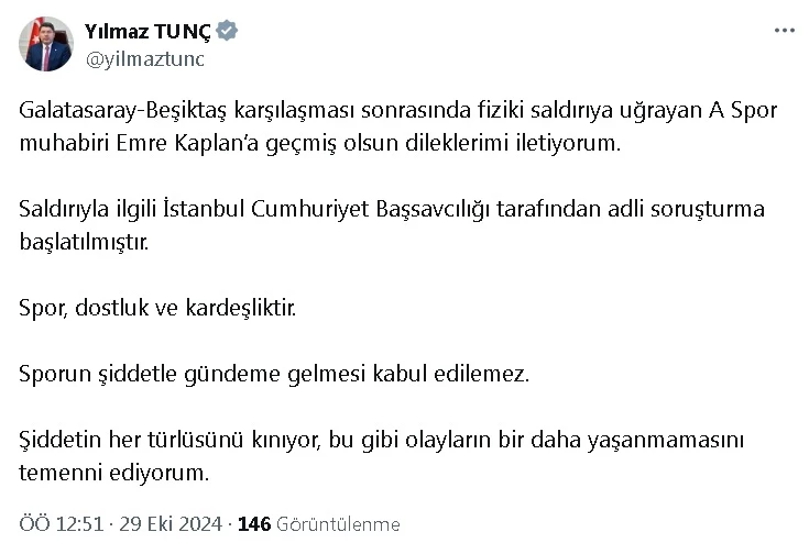 Bakan Tunç