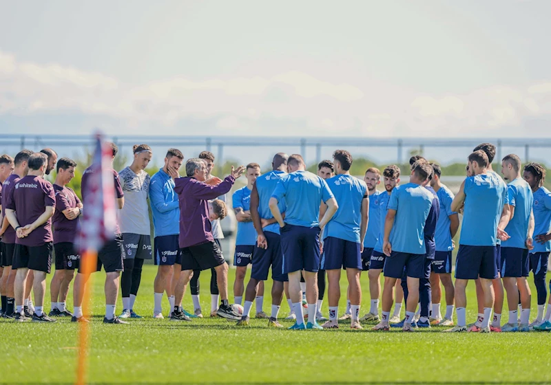 Trabzonspor’da Hatayspor maçı hazırlıkları devam ediyor