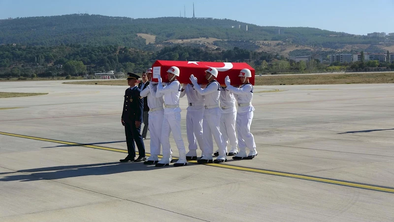 Şehit uzman çavuşun cenazesi, Çanakkale