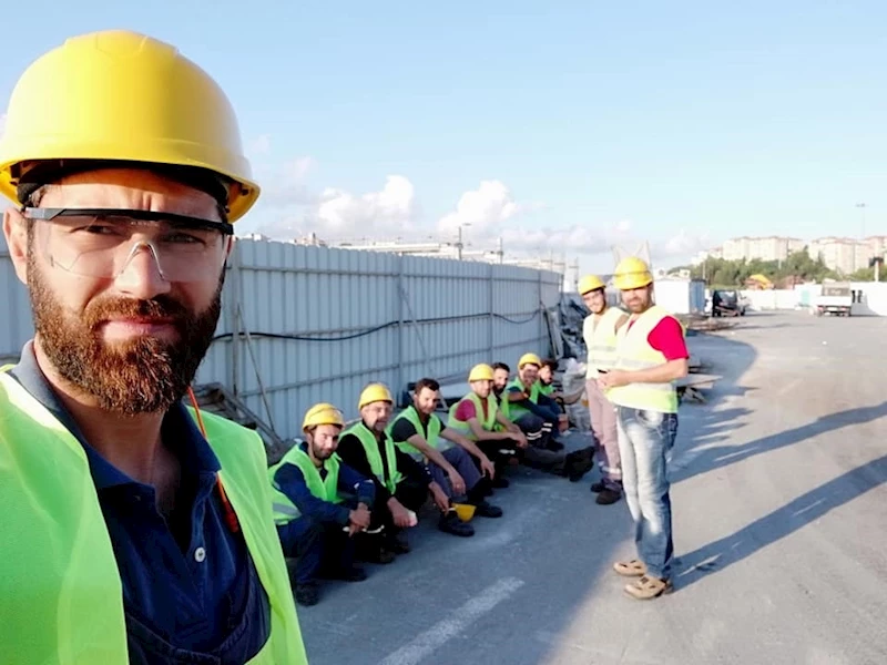 Çalıştığı inşaatta 14 metre yükseklikten düşüp öldü/ Ek Fotoğraflar