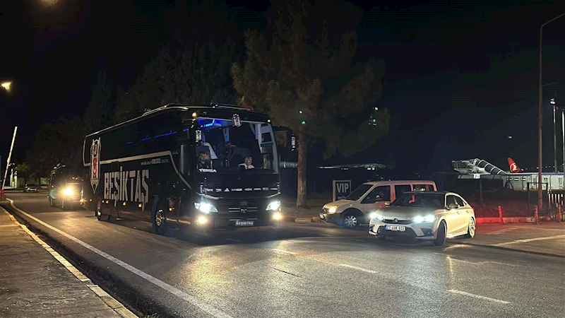 Beşiktaş kafilesi Gaziantep’te 