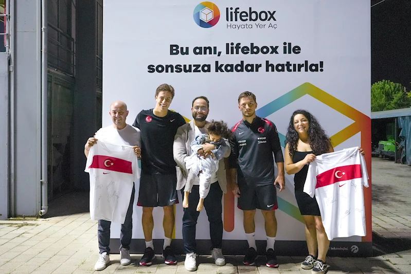 lifebox, kullanıcılarını A Milli Takım yıldızlarıyla buluşturdu