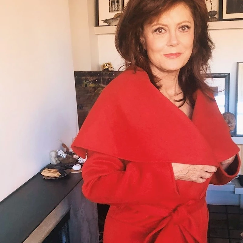 Filistin mitingine katılan oyuncu Susan Sarandon: Hollywood