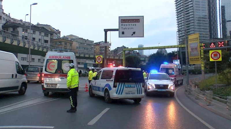 İstanbul- Bomonti Tüneli’nde otobüs yangını // ek görüntü 