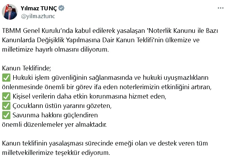 Bakan Tunç