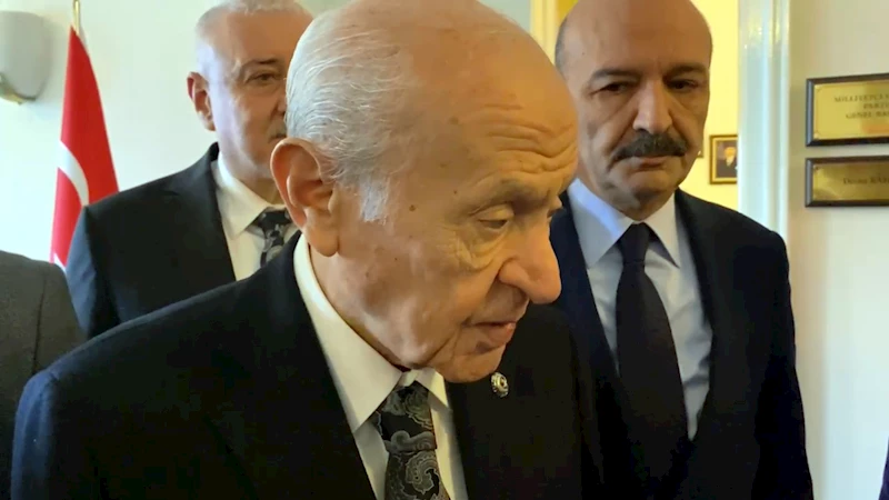  Bahçeli: Ahmet Türk ile görüşebiliriz