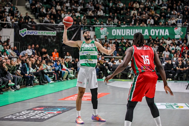 Bursaspor - Karşıyaka: 70-76