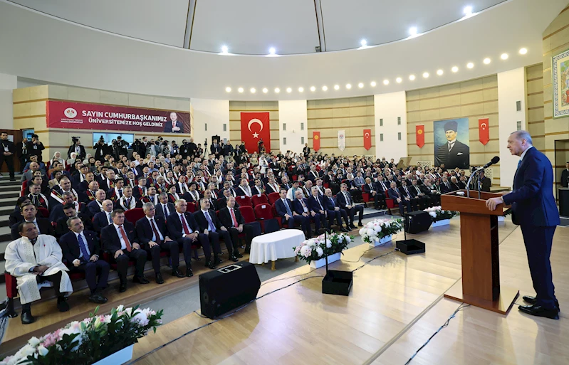 Cumhurbaşkanı Erdoğan: Manas Üniversitesi dostluğumuzun ve kardeşliğimizin en güzel örneklerinden biri - (Video eklendi)