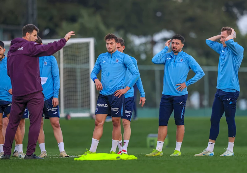 Trabzonspor’da Galatasaray maçı hazırlıkları sürüyor