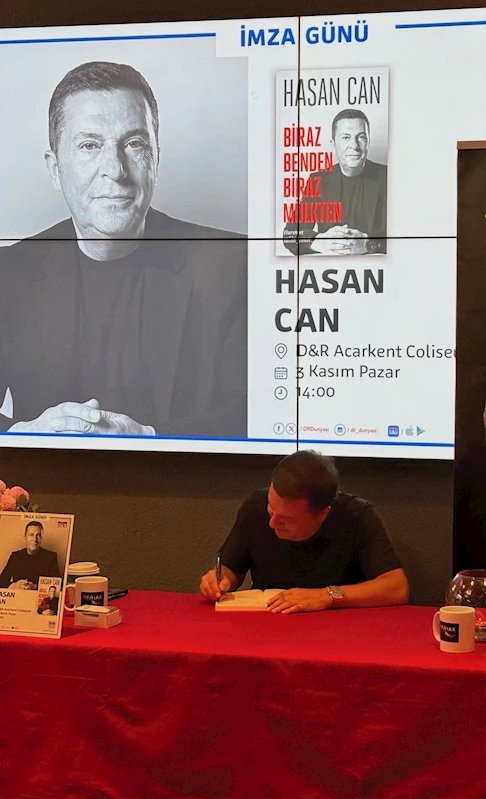 Gayrimenkul uzmanı Hasan Can, 20 yıllık kariyerini kitap haline getirdi