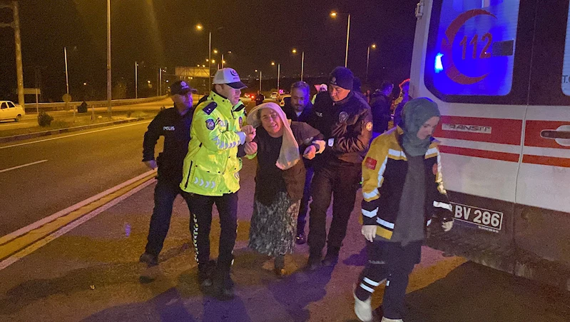 Otomobilin çarptığı yaya öldü