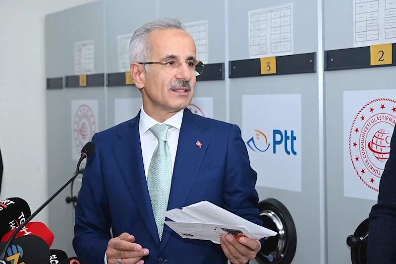 Bakan Uraloğlu: PTT, 11 ayda 399 milyon posta ve kargoyu ulaştırdı