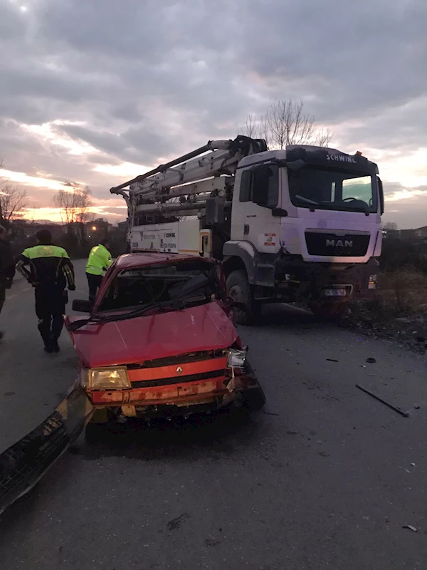 Samsun’da 9 yaşındaki çocuğun kullandığı otomobille kamyon çarpıştı: 3