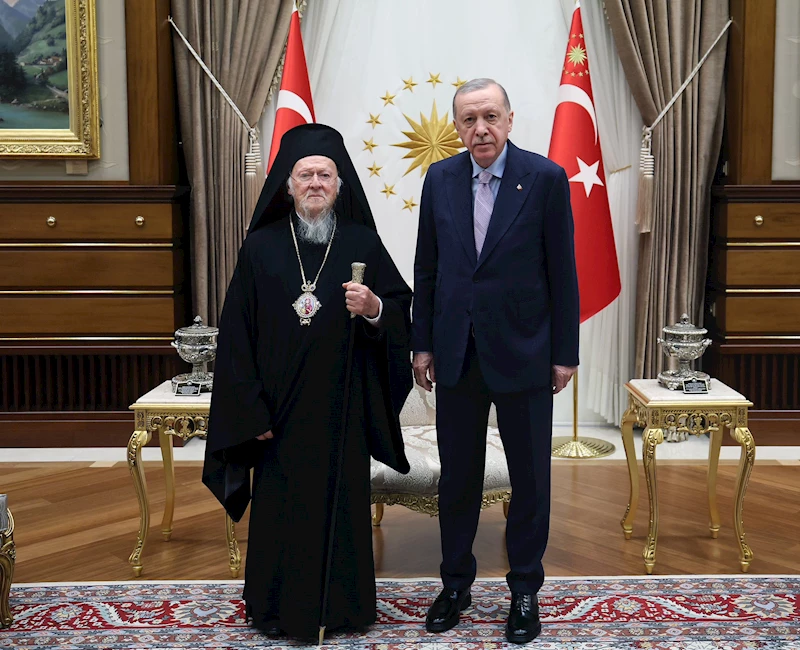 Cumhurbaşkanı Erdoğan, Fener Rum Patriği Bartholomeos