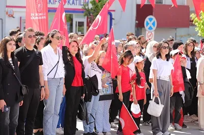 19 Mayıs Aksaray’da büyük coşku içinde kutlandı