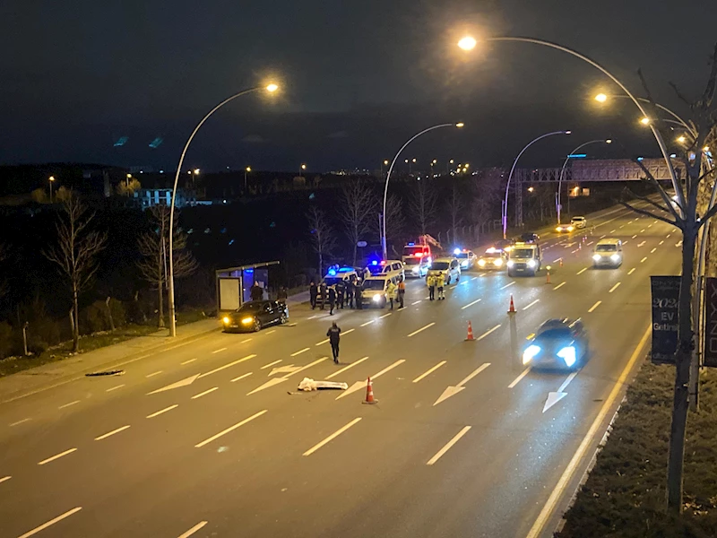 Ankara’da, sürücüyle tartışıp otomobilden atlayan kadın öldü