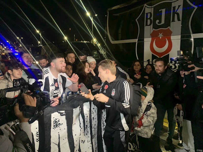 Beşiktaş kafilesi Rize’de