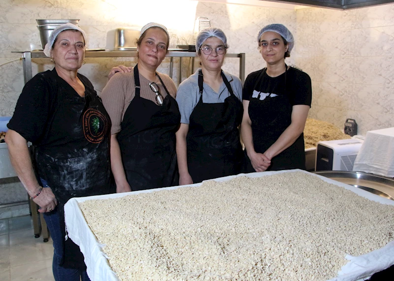 ‘Kabuğunu kırmak isteyen kadınlar’ erişte üretiyor