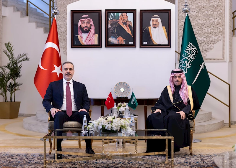 Bakan Fidan, Suudi Arabistan Dışişleri Bakanı Al Suud ile görüştü - (Video eklendi)