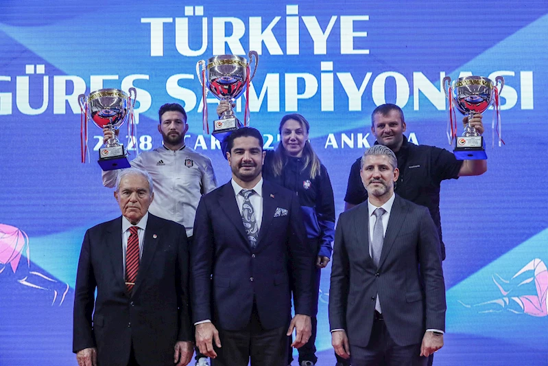 Büyükler Kadınlar Türkiye Güreş Şampiyonası sona erdi