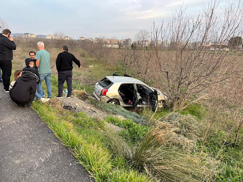 Bursa’da iki otomobil çarpıştı: 3 yaralı