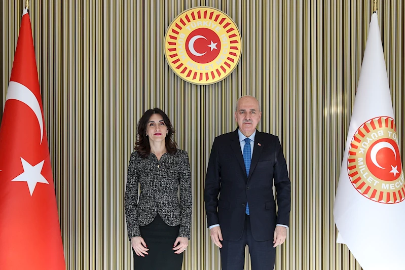 TBMM Başkanı Kurtulmuş, Gürcistan Dışişleri Bakanı Botchorishvili’yi kabul etti