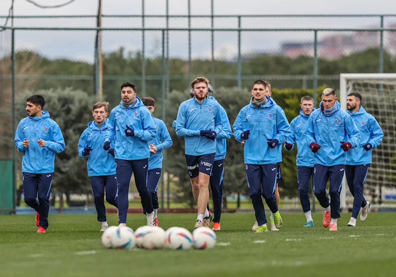 Trabzonspor, Eyüpspor maçının hazırlıklarını sürdürdü