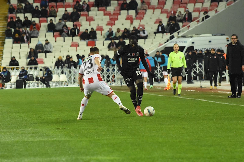 Sivasspor - Beşiktaş: 0-2