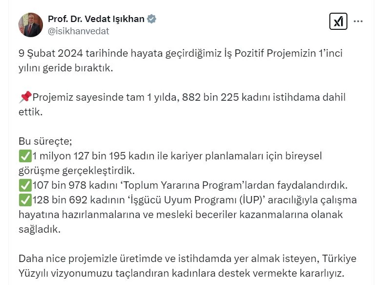 İş Pozitif Projesi