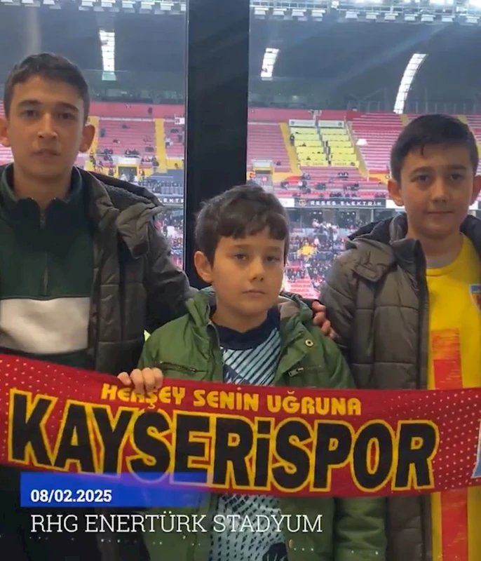 DHA muhabirinin paylaşımı sonrası Kayserispor-Konyaspor maçını locada izlediler