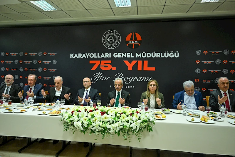 Bakan Uraloğlu: Karayolları teşkilatımız ülkemizin ulaşımına mührünü vurdu