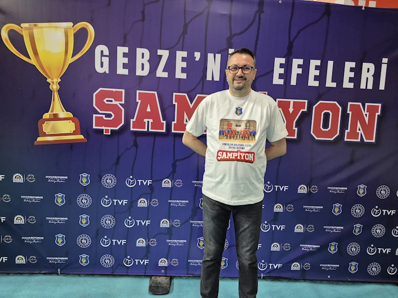 Şampiyon Gebzespor kupasına kavuştu, hedef Efeler Ligi