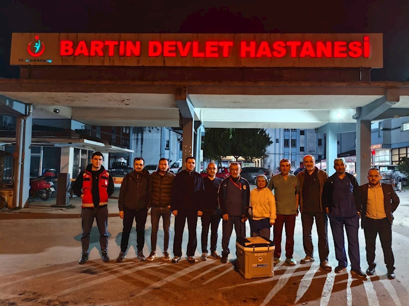 Bartın -Beyin ölümü gerçekleşen aşçının organları umut oldu /Video eklendi 