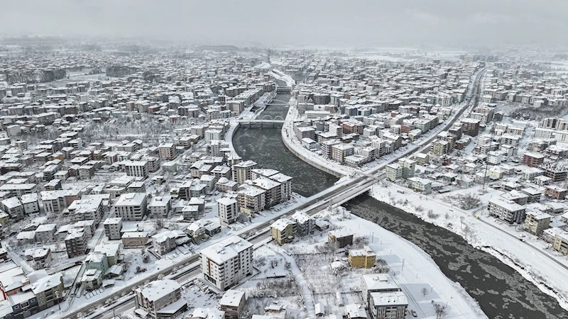 Samsun’un bazı ilçelerinde eğitime kar engeli