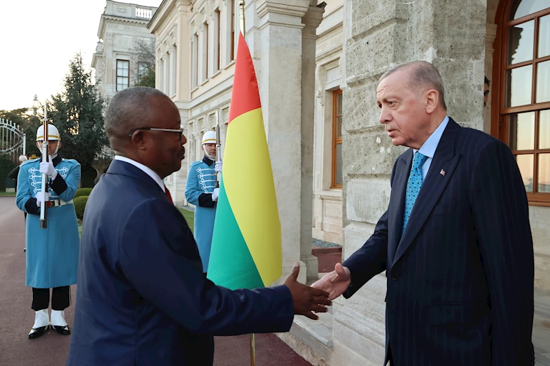 İstanbul - Cumhurbaşkanı Erdoğan, Gine Bissau Devlet Başkanı Embalo ile görüştü