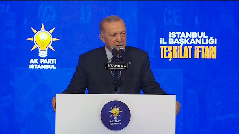 İstanbul - Cumhurbaşkanı Erdoğan:  Cesaretiniz varsa bırakın demokrasi ve hukuk işlesin / Geniş haber