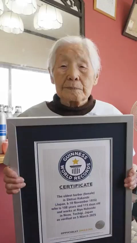 Japon Hakoişi, 108 yaşında 