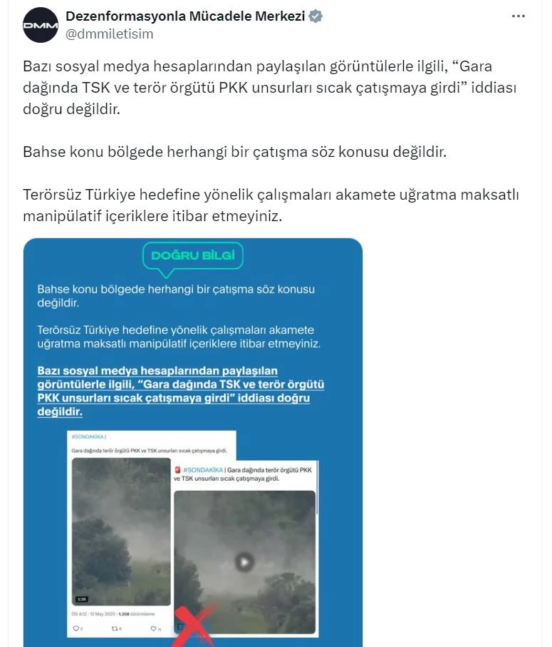 İletişim Başkanlığı: 